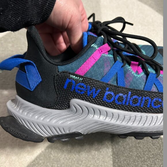 New Balance Shando 'Black Team Royal' Trail Running Sneakers Women's 10.5 WIDE - Picture 3 of 13